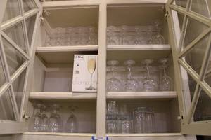 lot 133 image: Large Wine Goblets and Water Goblets