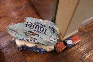lot 146 image: Paper Goods Tissue Paper, Paper Towels and Kleenex