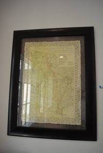 lot 275 image: Framed print of The Lonesome Dove Trail