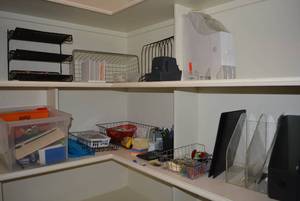 lot 309 image: Misc. Office Supplies Paper Dividers Trays, Post-It Notes and More