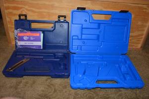 lot 374 image: Colt and Springfield Armory Gun Cases Blown Plastic 22 cal 1 clip see pics (NO GUNS) PREVIEW RECCOMMENDED