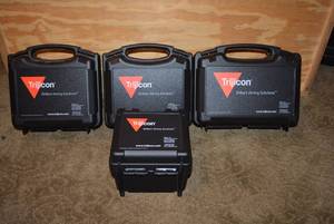 lot 387 image: Trijicon Sight Cases, Mixed sizes 4 Total (CASES AND ACCESSORIES ONLY PREVIEW RECOMMENDED)