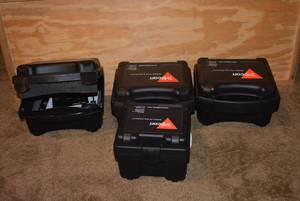 lot 388 image: Trijicon Sight Cases, Mixed sizes 4 Total (CASES AND ACCESSORIES ONLY PREVIEW RECOMMENDED)