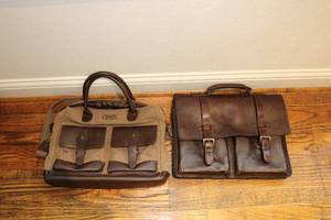 lot 477 image: Two Leather Satchels, One From Chaps