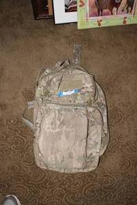 lot 524 image: Camo Backpack