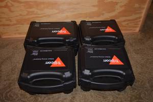 lot 393 image: Trijicon Sight Cases, Mixed sizes 4 Total (CASES AND ACCESSORIES ONLY PREVIEW RECOMMENDED)