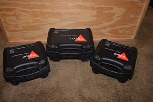 lot 394 image: Trijicon Sight Cases, Mixed sizes 3 Total (CASES AND ACCESSORIES ONLY PREVIEW RECOMMENDED)