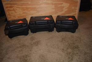 lot 395 image: Trijicon Sight Cases, Mixed sizes 3 Total (CASES AND ACCESSORIES ONLY PREVIEW RECOMMENDED)