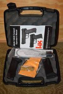 lot 401 image: 1 HK 45 auto Hand Gun Case,  includes clips, locks, cleaners and more see pics (NO GUNS) PREVIEW RECCOMMENDED