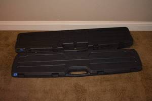 lot 408 image: POF USA Gun Case and unlabeled Both 48, 2 Total