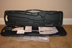 lot 424 image: Beretta A400 GUN CASE ONLY, 38,  with Accessories INCLUDES 2 CHOKES and more (NO GUN PREVIEW RECCOMMENDED)