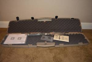 lot 425 image: LaRue Tactical Gun CASE ONLY  with Accessories spring, lock and more (NO GUN PREVIEW RECCOMMENDED)