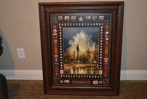 lot 432 image: Wall Art Deep in the Heart of Texas by Gary Crouch Circa 1930
