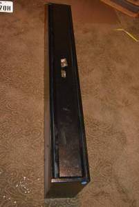lot 459 image: Metal Gun Safe for under bed or truck bed was still in plastic wrap has key and rolls out