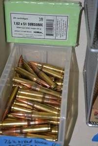 lot 559 image: 7.62 Mixed Loose Rounds approx. 75 Rds.