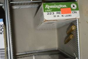 lot 562 image: Remington 223  22 Rds.