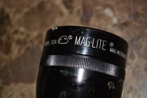 lot 252 image: Large Mag-Lite Flashlight