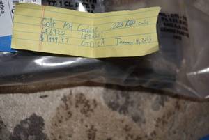 lot 593 image: Gun Accessories ONLY Colt M4 Carbine .223 REM calis  LE6920   (NO GUN PREVIEW RECCOMMENDED)