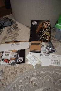 lot 597 image: Gun Accessories 3 Piece REPR Rail Kit, Gun oil and misc
