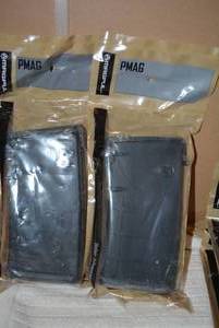 lot 624 image: 2 Clips PMAG 20 LR 20RD. SR-25  MAG 243