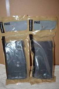 lot 626 image: 2 Clips PMAG 20 LR 20RD. SR-25  MAG 243