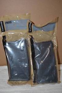 lot 627 image: 2 Clips PMAG 20 LR 20RD. SR-25  MAG 243