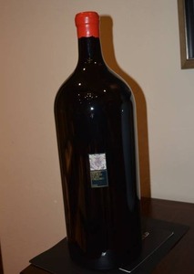 lot 677 image: FOR DISPLAY PURPOSES ONLY Serpico Red Table Wine Bottle, 6 Liter Size  Imperial Size  8 Standard Wine Bottles UNOPENED