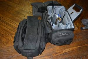 lot 678 image: Cabelas Duffle Bag and Academy Bag
