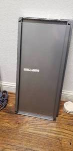 lot 361 image: Spontan Metal Shelves by IKEA (14.5 x 30.75 each), 4 Total