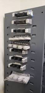 lot 359 image: MAGRACK and LOCKDOWN Magnetic Gun Holders