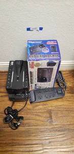 lot 362 image: Cyberpower Battery Backup, Tripp-Lite Power Supply, and Belkin