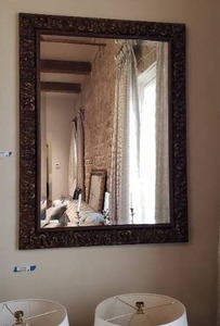 lot 35 image: Beveled Wall Mirror, 36 x 48, Matches Lot 33