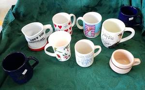 lot 224 image: Assorted mugs