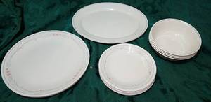 lot 287 image: Corelle Plates & Bowls
