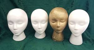 lot 297 image: Wig Heads