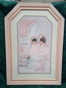 lot 334 image: Framed &amp Matted Ava Freeman Print