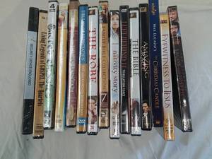 lot 349 image: 15 Sealed Christian DVDs