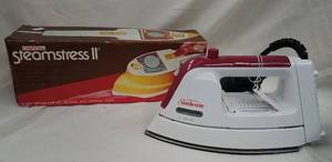 lot 370 image: Sunbeam Electric Iron &amp Osrow Steamstress II Lightweight Steam Iron