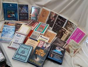 lot 377 image: Spiritual Audiobooks on Cassette