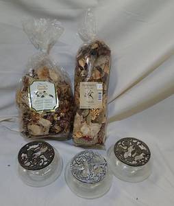 lot 392 image: Potpourri &amp Potpourri Pots