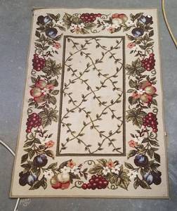 lot 516 image: Fruit Patterned Rug