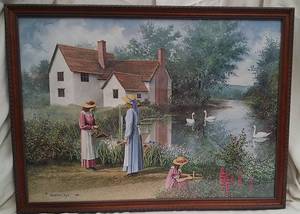 lot 338 image: Framed Burton Dye Print
