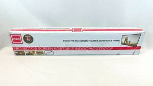 lot 42 image: RCA Indoor Outdoor 100 Diagonal Portable Projector Screen - RPJ144