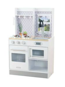 lot 51 image: Kidkraft Lets Cook Wooden Play Kitchen - 53395