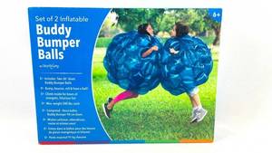 lot 64 image: Buddy Bumper Balls HearthSong Set of 2