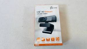 lot 28 image: j5 create USB HD Webcam 1080p