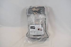 lot 120 image: Madison Park Cotton Rich Sheet Set 4pc Cal King