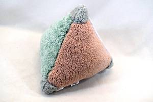 lot 121 image: Colorful Triangle Pillow