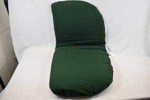 lot 123 image: Solid Forest Green Bench Cusion