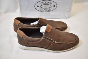 lot 151 image: Marco Vitale Brown Loafers Size 10.5